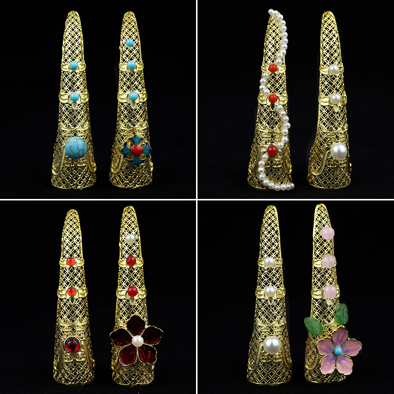 宫廷合金清代穿戴甲护甲