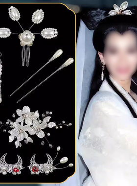 珠花白娘子蛇传复古头饰新