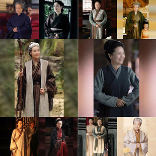 明朝老太太古装官员影视诰命夫人主母演出服唐宋大宅老夫人扮装服