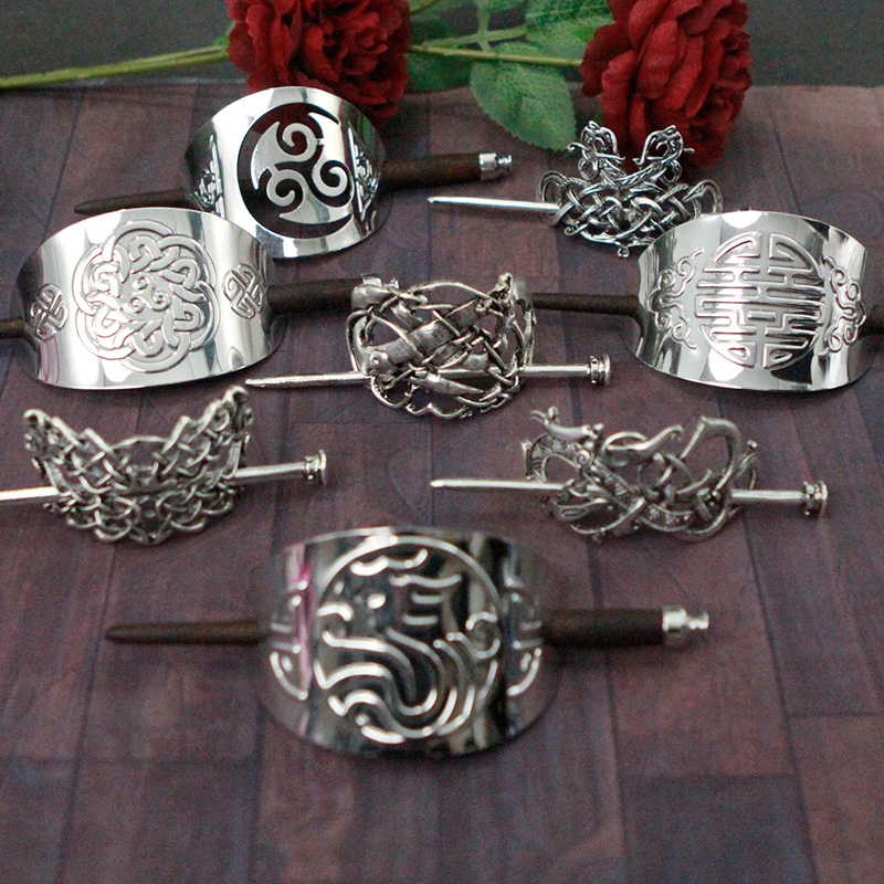 古装男士头饰汉服日常摄影发簪子