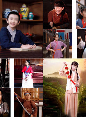 武林外传郭芙蓉白展堂同款服装