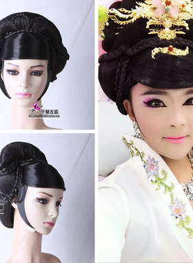 李玉刚男士反串假发套古装唐朝贵妃仙女发套舞台演出整顶假发8886