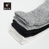 三夫户外 隐者山之道高帮棉袜透气舒适袜子徒步休闲3双装