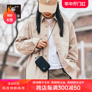 隐者山之道春季 新品 三夫户外 单肩斜挎小包女手机卡包IBU22001