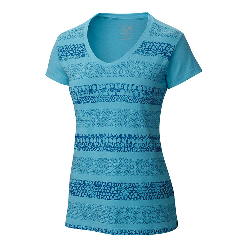 T-shirt sport pour femme MOUNTAIN HARDWEAR à manche courte en nylon - Ref 2027512 Image 2