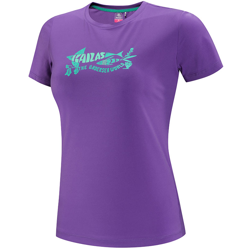 T-shirt sport pour femme KAILAS à manche courte en polyester - Ref 2027409 Image 3