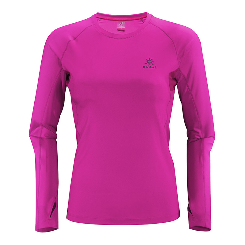 T-shirt sport pour femme KAILAS à manche longue en nylon - Ref 2027391 Image 2