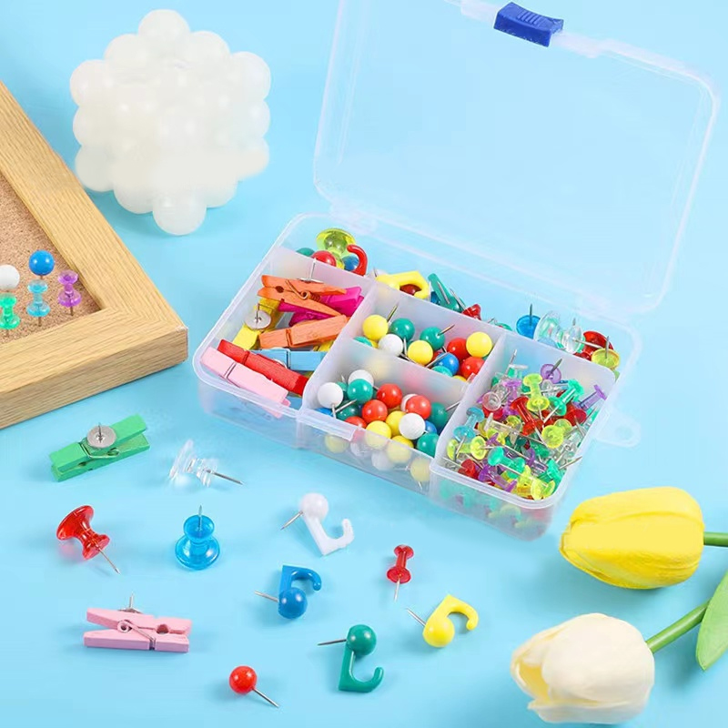 创意透明大号工字钉夹子挂钩钉