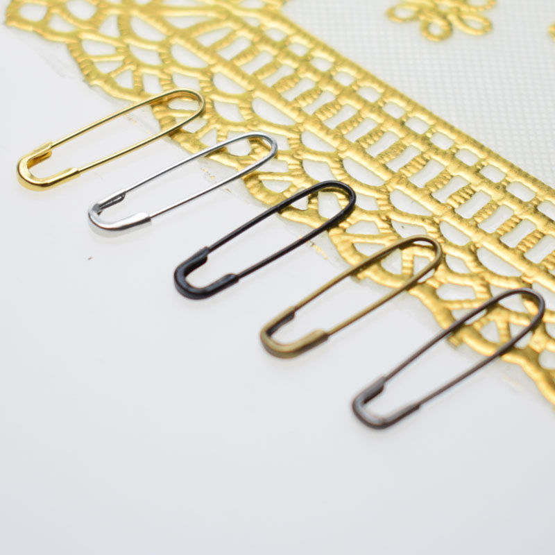 U型别针小号无尾圈电镀小扣针