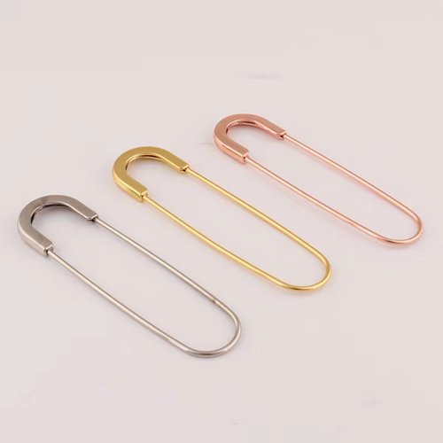 U型别针无尾圈固定衣服扣针胸针