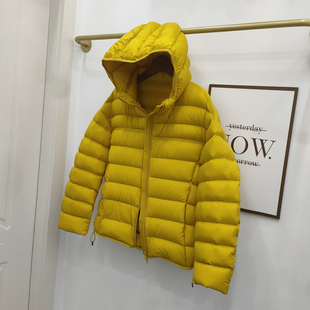 羽绒服女装冬季新款排骨连帽厚款绒子含量90鸭绒宽松显瘦气质外套