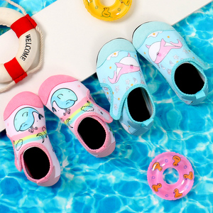 沙滩鞋儿童成人男女速干防滑软底沙滩袜宝宝亲子赶海游泳漂流鞋