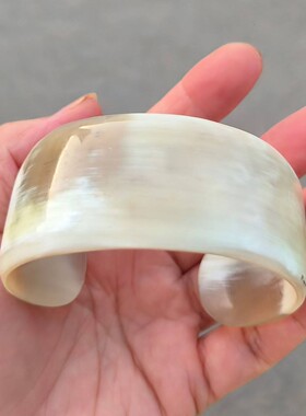 简约复古个性漂亮牛角腕饰手环
