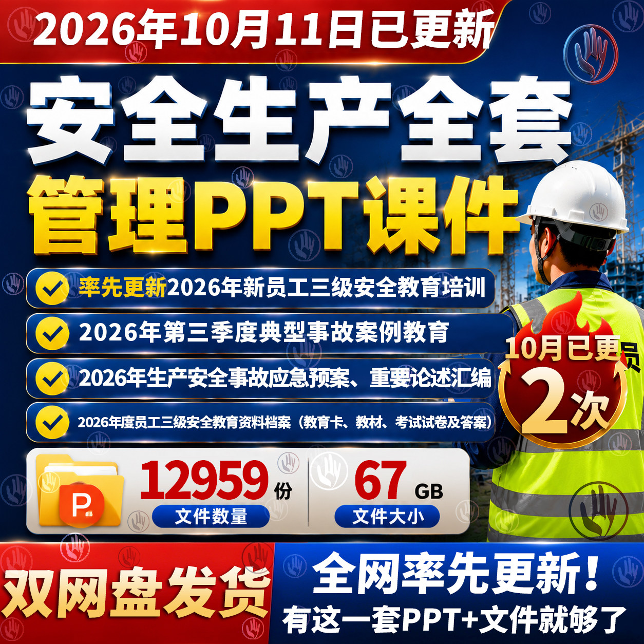 2026年新员工三级安全教育管理培训PPT课件安全生产教育视频片