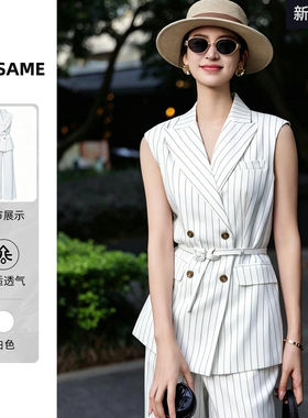 夏款0超火套装级感白色纹