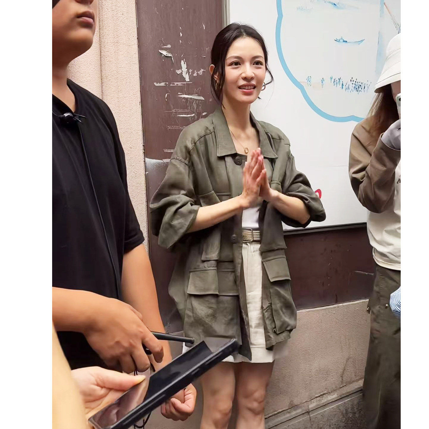 夏季钟楚曦同款老钱风亚麻衬衫外套女春夏高级感宽松慵懒风防晒上