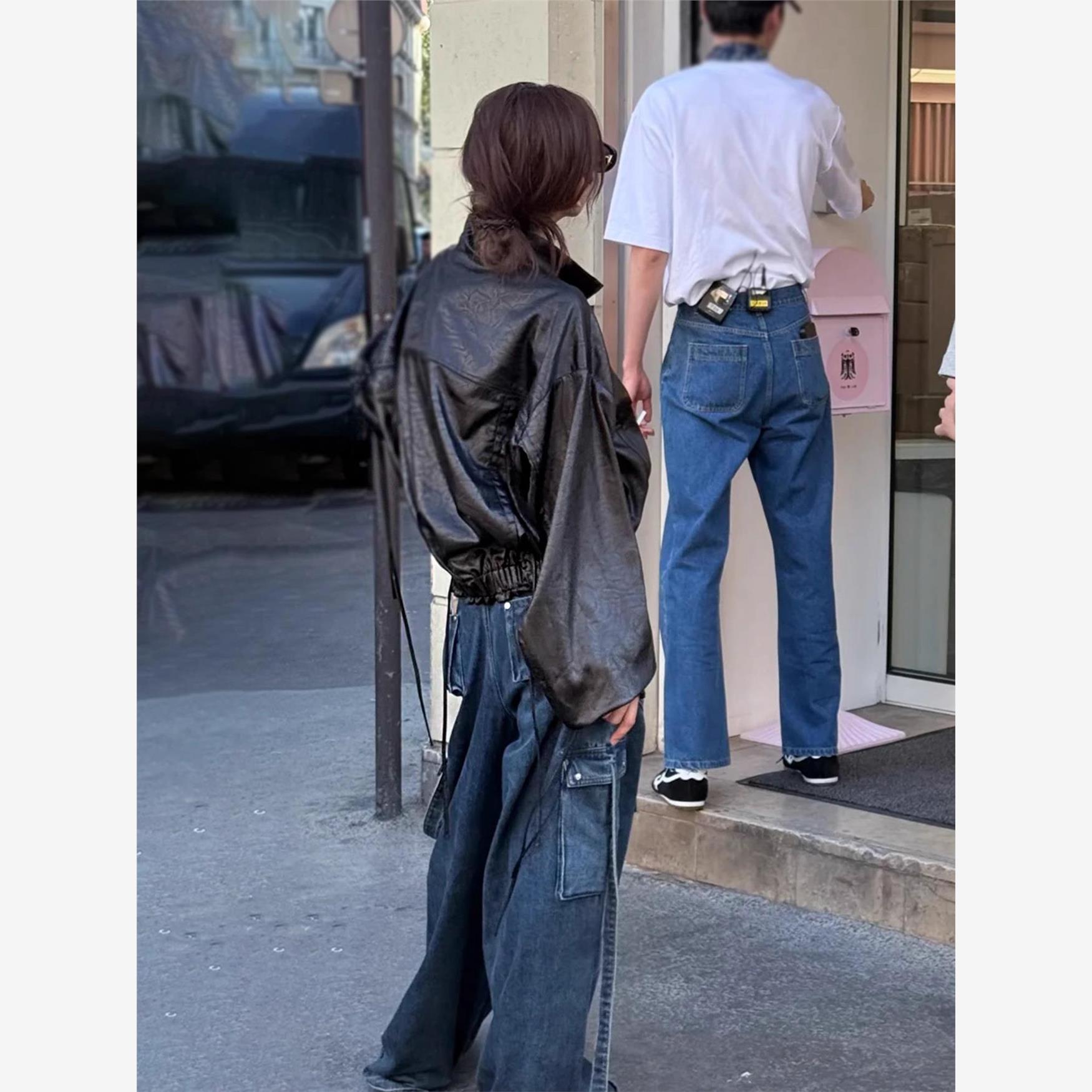 张予曦吴宣仪VA同款抽绳p