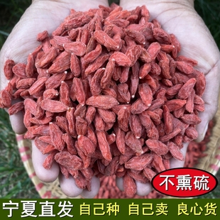 枸杞子宁夏特级500g250g正宗头茬大果天然大颗粒免洗中宁泡酒泡茶