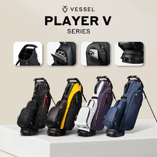 vessel2026年高尔夫球包PlayerV轻便支架包golfbag男女6格8.5寸