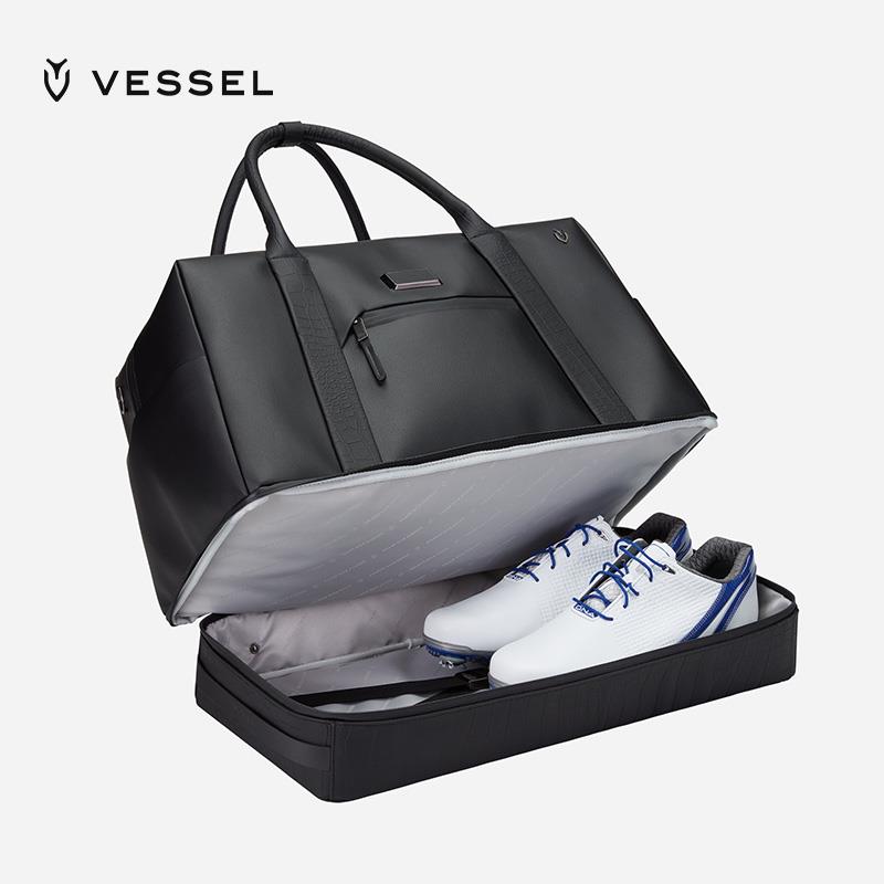 VESSEL高尔夫衣物包男衣服包单肩