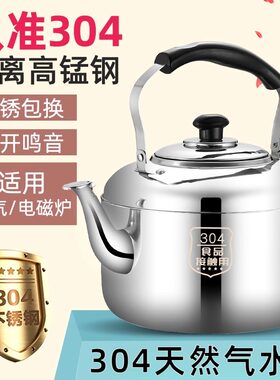天然气烧水壶家用特厚304不锈钢