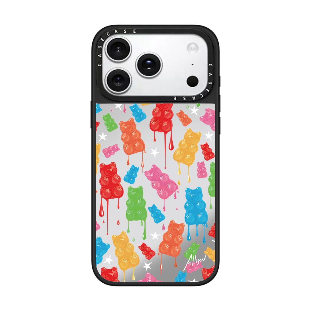 C家华强北联名Allison Reich融化软糖熊适用iPhone18Promax苹果16/17手机壳15潮牌14防摔套13个性12女磁吸版