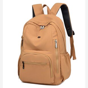 2026质量好纯色水杯位宽拉杆套带减负男女双肩背大中学生书包韩版