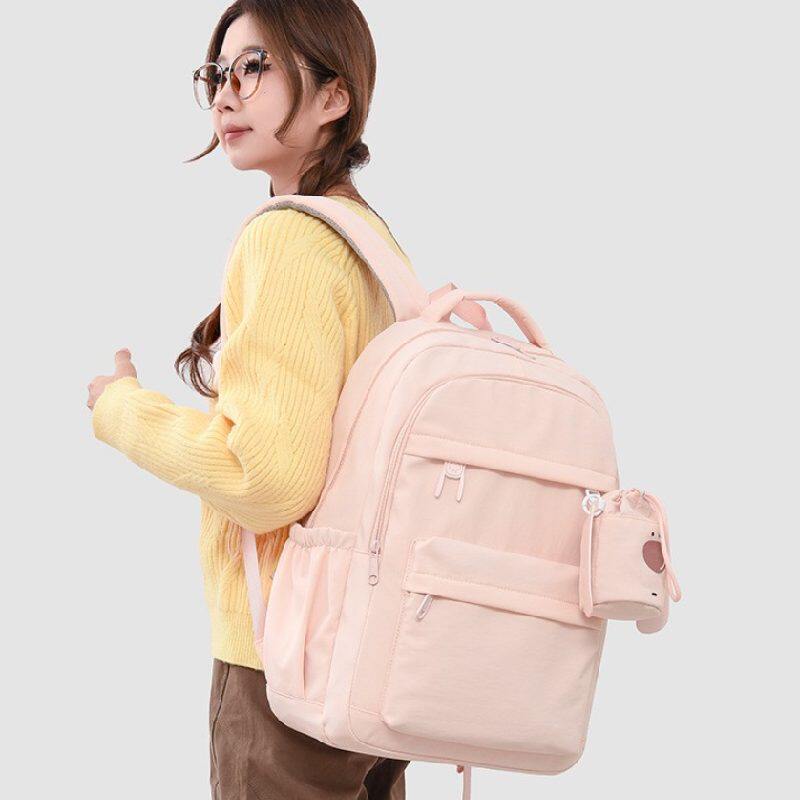 2026粉色两件套装萌趣可拆小挂包减负拉杆箱套带男女双肩学生书包