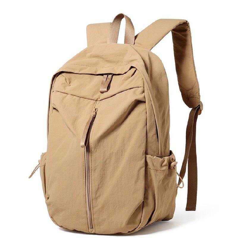 2026轻便简约文艺青少年男式双肩背在大中学生书包减负拉杆箱插带