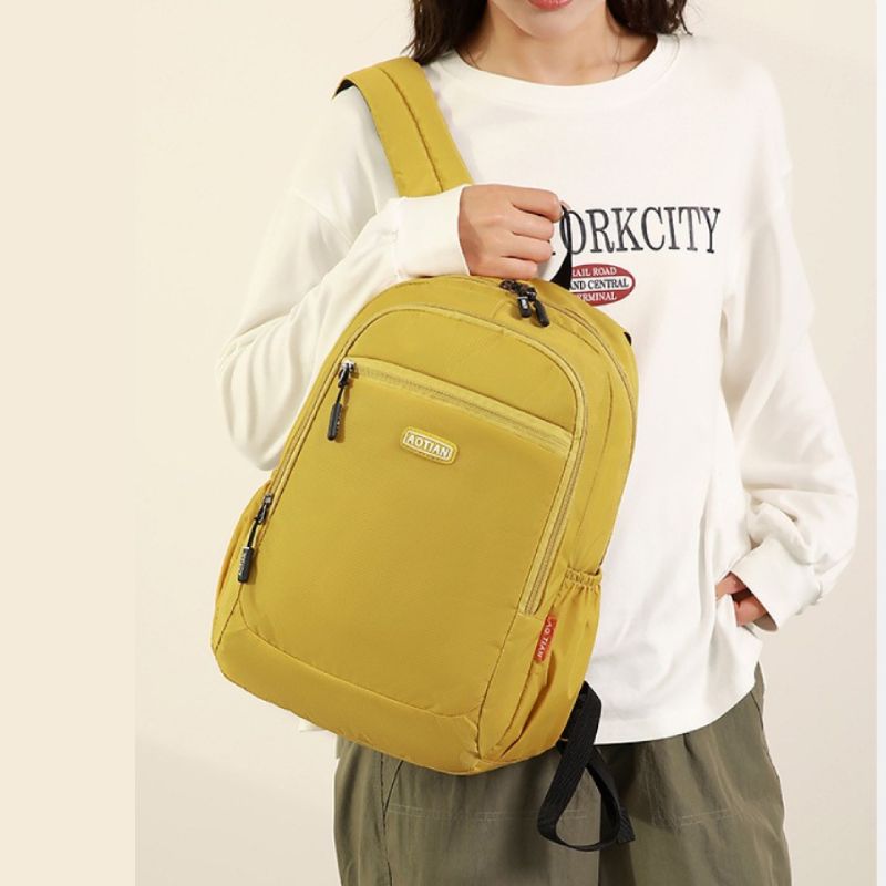 2026高颜值便携水杯伞位后防盗袋小巧男女游玩双肩背大学生小书包