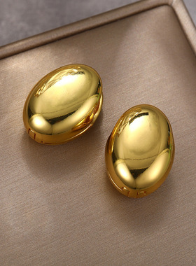 earrings women金豆豆轻奢耳环潮小银豆2023新款爆款耳钉女高级感