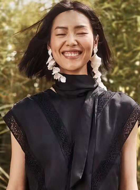 fashion tassel earrings women accessories高级感小众chic耳环