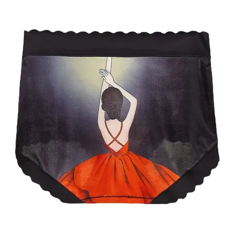 无痕女士内裤均码高弹力斤可穿新款160印花北欧风中腰数码,女士内衣/男士内衣/家居服,女三角裤,淘宝优惠券,粉丝福利购,淘宝优惠卷