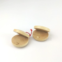 Castanets gỗ, bảng nhảy tròn, đồ chơi bộ gõ trẻ em, đồ dùng giáo dục sớm mẫu giáo, castanet gỗ - Đồ chơi nhạc cụ cho trẻ em trống cho trẻ em