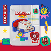 原创银色平板保护套防弯防磕碰三折Y折iPad2025保护套新款 PaPaPa制造局 小汽车积木 iPad11保护壳11寸笔槽