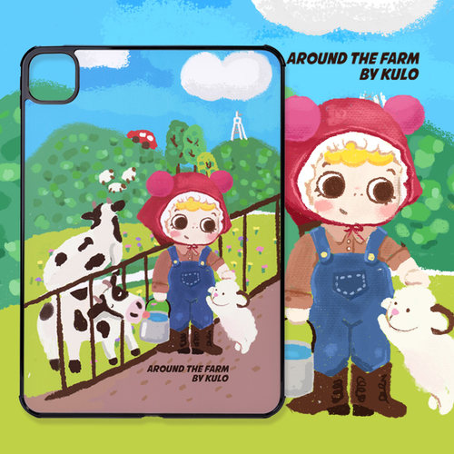 PaPaPa制造局   kulo牧场小羊磨砂 ipad air pro保护套11寸2024适用苹果air5保护壳平板