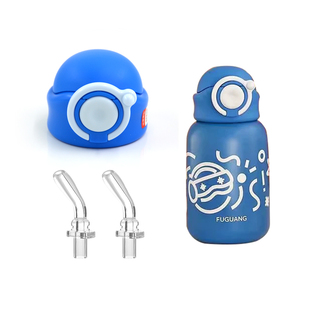 富光星际儿童卡通保温杯子吸管杯水壶硅胶吸嘴吸管盖子替换配件