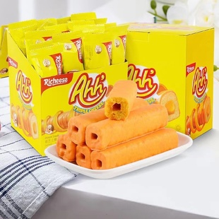 丽芝士Richeese雅嘉奶酪味玉米棒160g印尼进口网红零食膨化食品