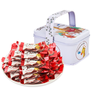 德芙丝滑牛奶巧克力零食喜糖伴手小礼盒年货送女友情人节七夕礼物