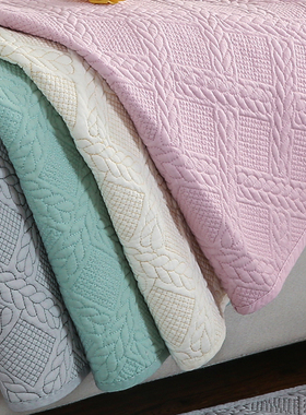 冬季纯棉双面沙发垫四季通用防滑布艺坐垫现代简约北欧靠背巾轻奢