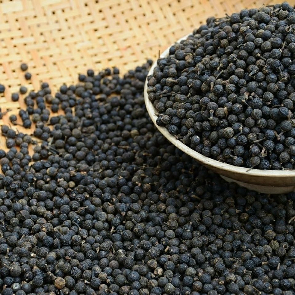 湖南特产天然木姜子木江子干新鲜山胡椒晒干山苍子籽木桨子250克