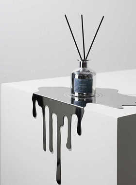 艺术创意银色不锈钢摆件创意