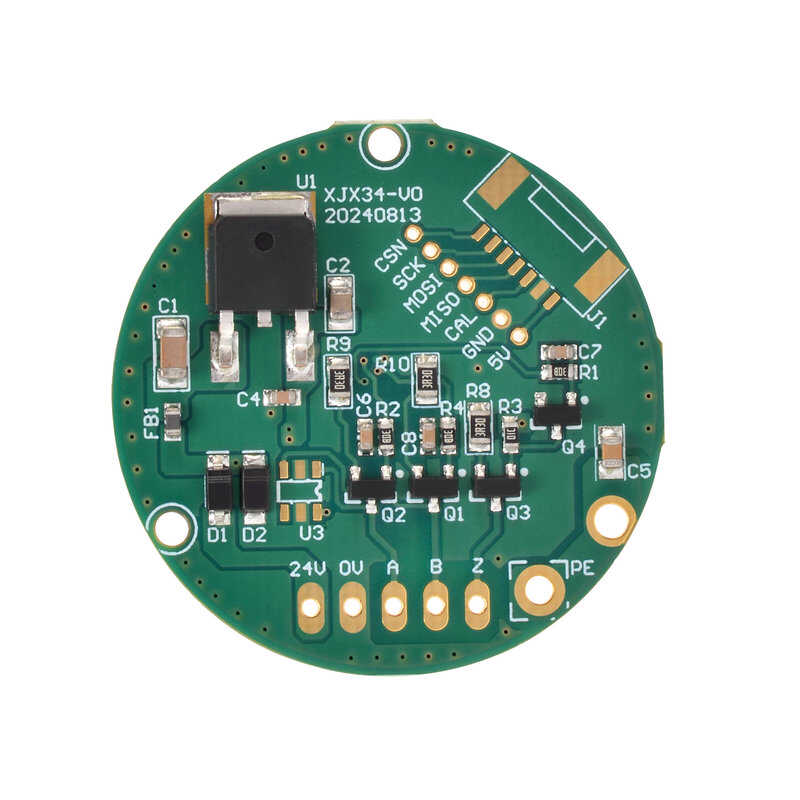 MT6826S 高压增量式 脉冲 磁 编 码器 定制 NPN PLC 电压输出