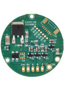 MT6826S 高压增量式 脉冲 磁 编 码器 定制 NPN PLC 电压输出