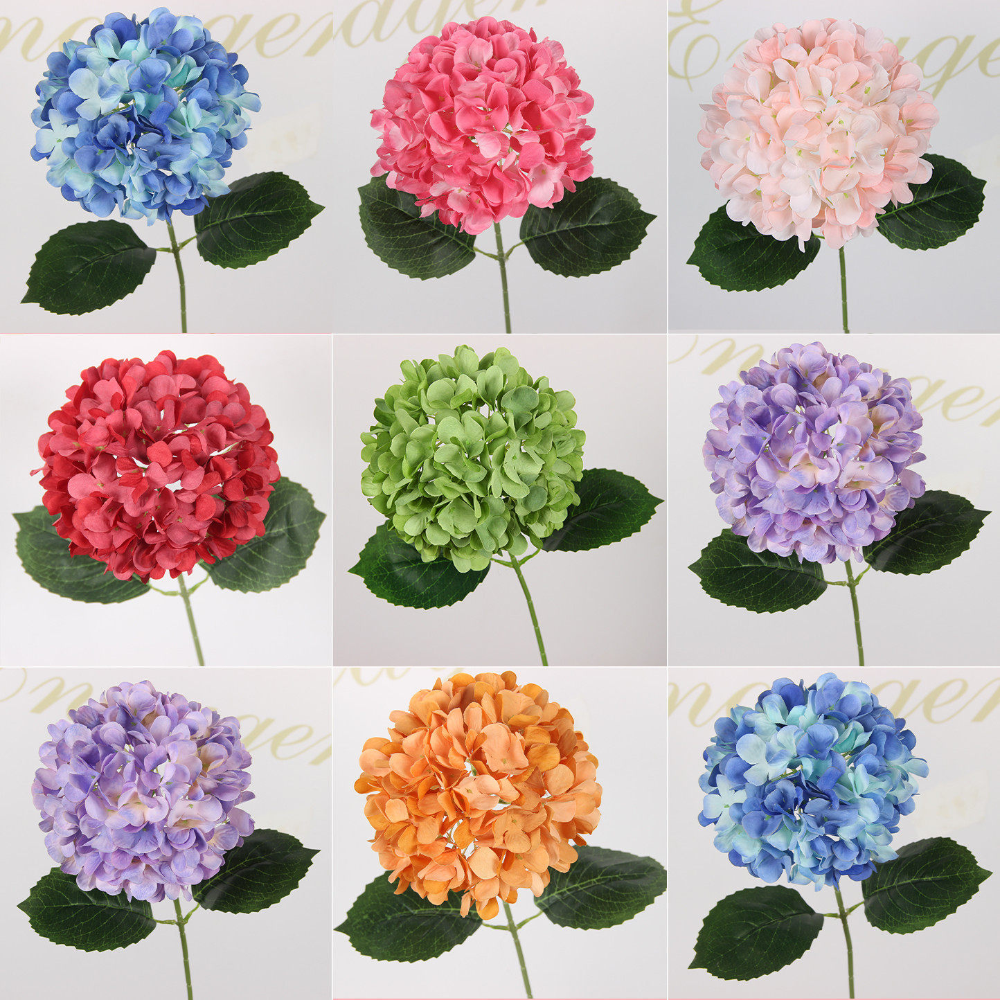 仿真花碎玉绣球棒棒糖绣球花 家居装饰插花材婚庆花艺雪球花假花