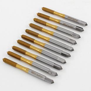 M3.5 国产挤牙挤压丝锥黄色镀钛机用丝攻M2 M2.5