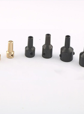 JT0精密夹头连接杆连接配件2.3/3.17/4/5/6/6.35/8mm可拆固定铜套