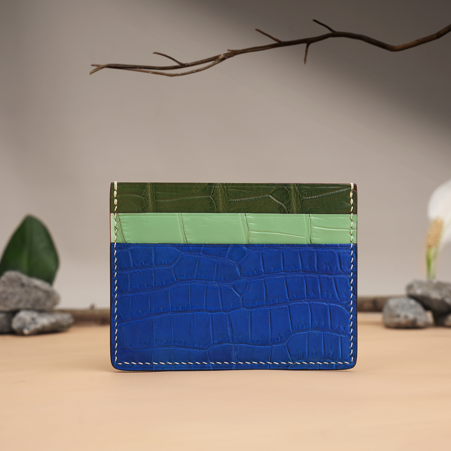 鳄鱼皮卡包超薄卡夹卡包