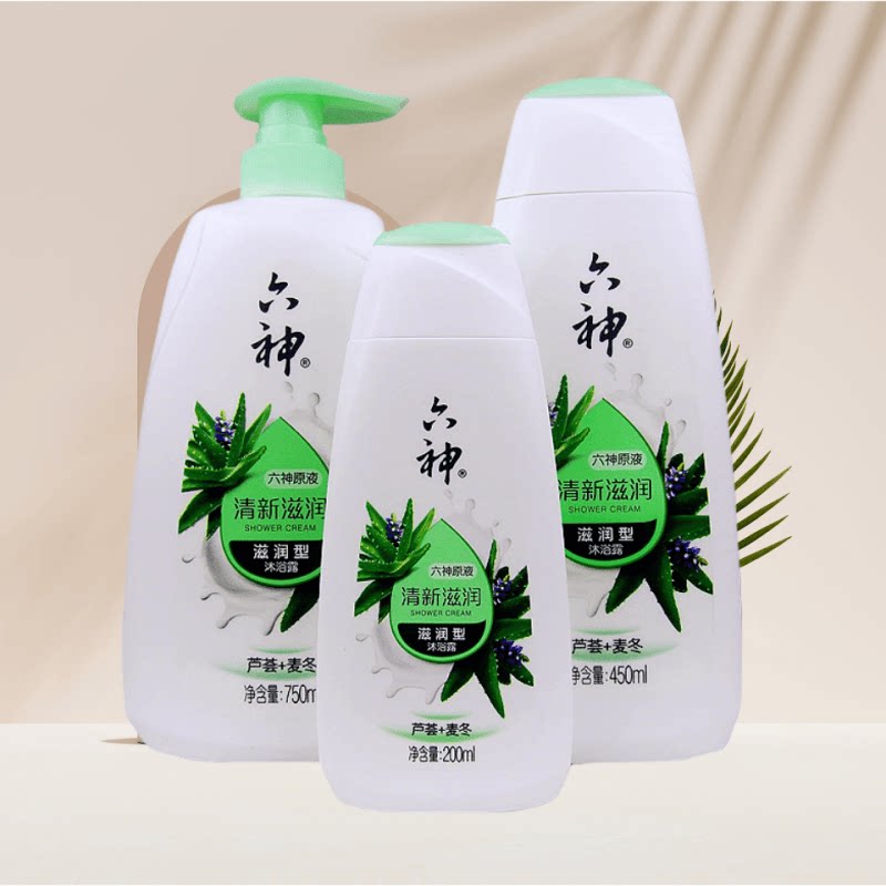 六神原液留香沐浴露舒缓肌肤