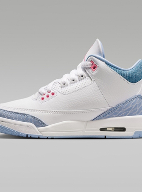 优购NIKE耐克大童鞋AIRJORDAN3RETROGRLGG运动篮球鞋HQ0784-101